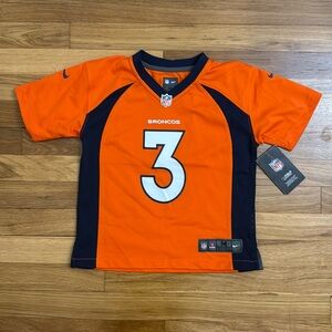 Nike NFL Boy’s Denver Broncos Russell Wilson Jersey New With Tags Size M
